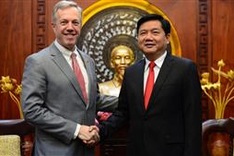 HCM City leader calls for US assistance in climate change response