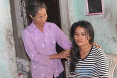 Woman struggling to support three ill family members