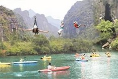Foreign visitors to Phong Nha-Ke Bang National Park rise by 140%