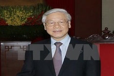 Party leader begins official visit to China