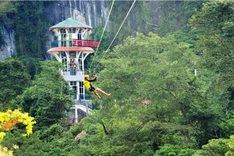 Quang Binh agrees to record-breaking zip line