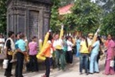 An ethnic Khmer celebration