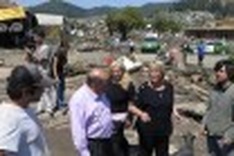Bachelet appeals for aid as aftershocks continue