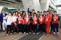 Vietnamese athletes set off for Asiad 16