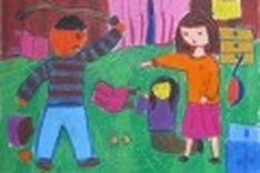 Hanoi pupils say no to domestic violence