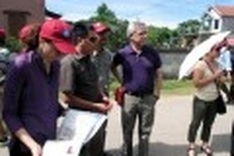 Donor delegates tour projects in Ha Tinh