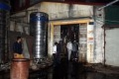 Warehouse burned to ashes in Hanoi