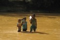 River threatens children's education