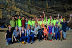 Ambassadors explore Son Doong Cave
