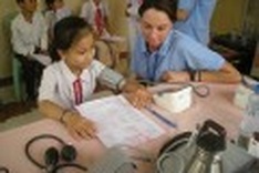 South Vietnam receives large-scale medical services