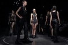 Paris fashion week opens in black and white