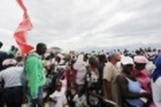 Haitians urged to evacuate tent cities as storm comes