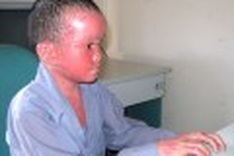 Skin disease leaves young boy lonesome