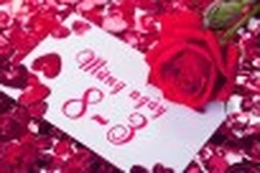 Busy market for special Women’s Day