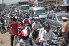 Severe traffic congestion as holidaymakers return