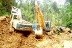 Illegal gold mining makes messes in Central Highlands district