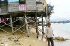 Houses along central coastline vulnerable to storms