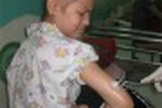 Brave child copes with deadly disease