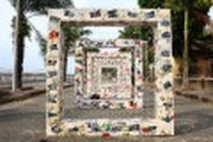 Artistic 'trash' pieces