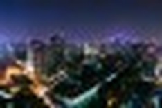 A panoramic view of HCM City