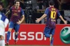 Fabregas on target as Barcelona win Super Cup