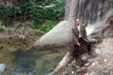 Polluted canal in need of restoration