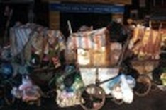 Trashing a school in Hanoi