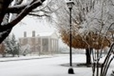 Rare 'white Christmas' in US south