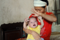 Couple faces end of road with three ill children