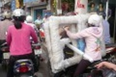 Traffic a mess for Tet