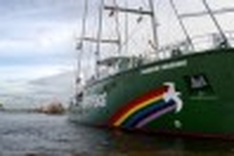 Greenpeace's Rainbow Warrior III makes maiden voyage