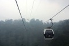 Misty Ba Na’s cable car offers an enchanting view from above