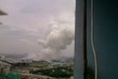 Carelessness causes fireworks explosion at My Dinh