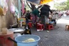 Street food imposes a health hazard