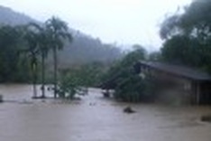 Floods destroy houses, crops in Lao Cai, Nghe An
