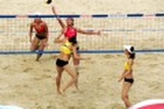 International Women’s Beach Volleyball Tournament begins