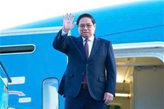 Prime Minister leaves for expanded BRICS Summit in Russia