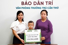Dantri readers help three-year-old fight cancer