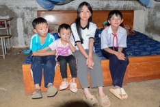 Teen caring for siblings receives approximately USD 130,000 in donations