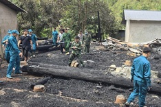 Three children die in stilt house fire in Lai Chau