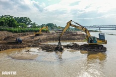 Work begins on first park in Hanoi’s Red River boulevard project