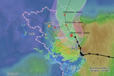 Storm Maysak approaches Quang Ninh and Haiphong coast