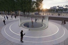 Hanoi to build public square on Tran Nhan Tong pedestrian street