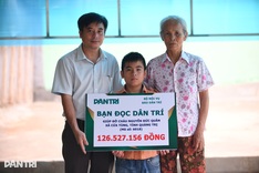 Donations help orphaned boy ahead of new school year