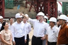 FIFA chief impressed by 60,000-seat PVF Stadium construction site