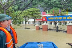 More than 140 schools closed in Ninh Binh flooding