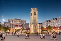 Central Square pedestrian street in Thai Nguyen set for October 31 opening