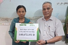 Mother caring for bedridden son receives over VND 160 million in donations