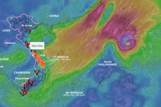 Storm Yinxing forecasted to enter the East Sea