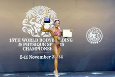 Vietnam secures first place at 15th world bodybuilding championships